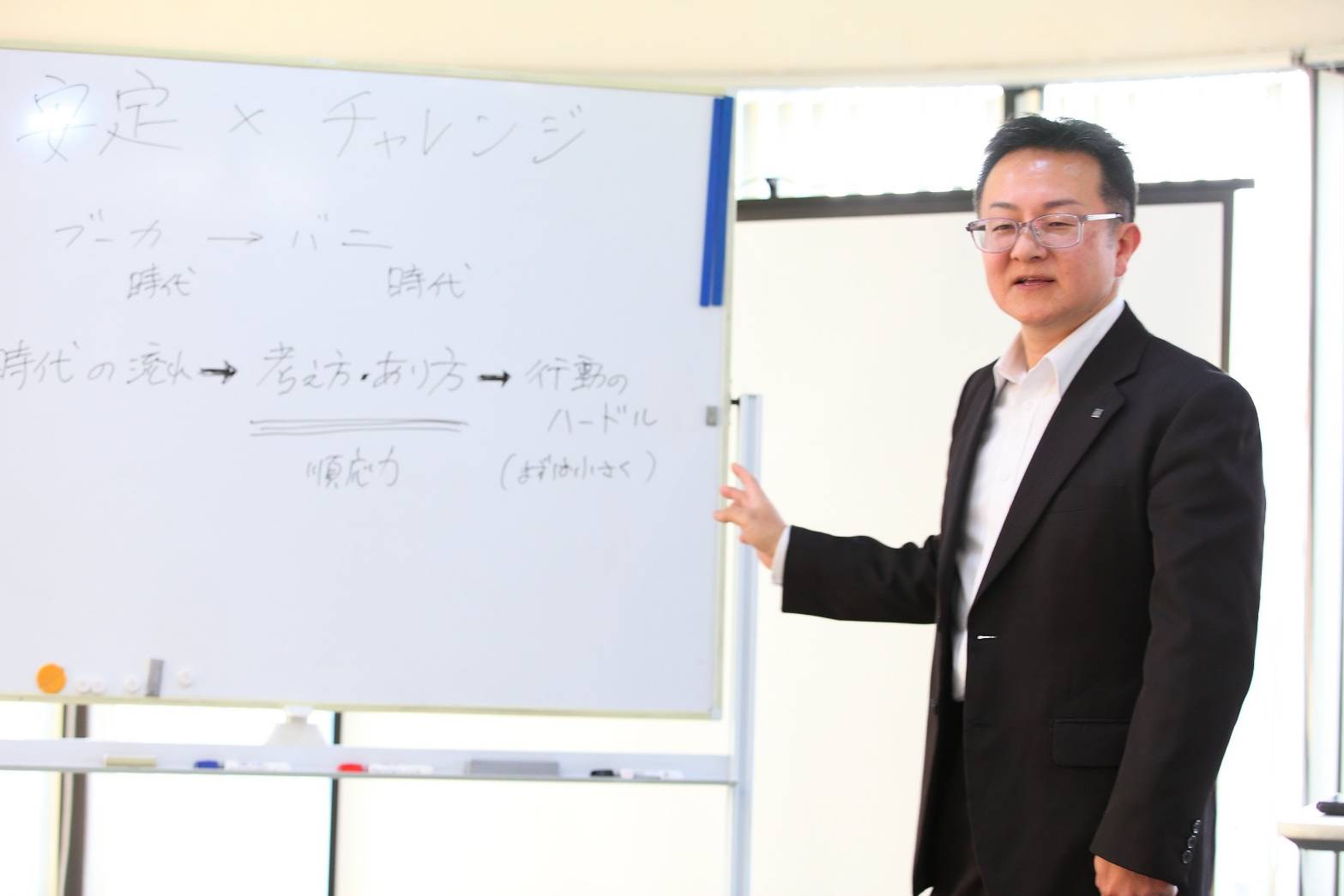 米田稔 講義の様子